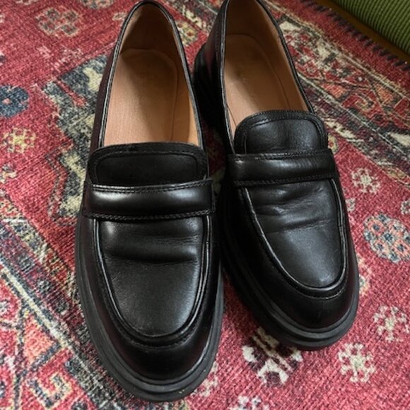 Madewell The Bradley Lugsole Loafer in Leather, EUC! - Picture 16 of 16